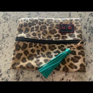 Makeup junkie lined bag!